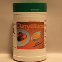 500 g Currysauce hellgelb, rassig mit Meersalz