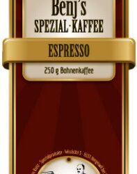 250 g Espresso Bohnen (reizarm und magenschonend) Hochlandkaffee