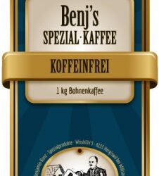 1 kg Koffeinfreier Bohnenkaffee Hochlandkaffee